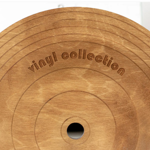 Boutique Wooden Media Shelf Perfect Display &amp; <strong>Storage</strong> <strong>for</strong> <strong>CDs</strong> &amp; DVDs - Product Image 3
