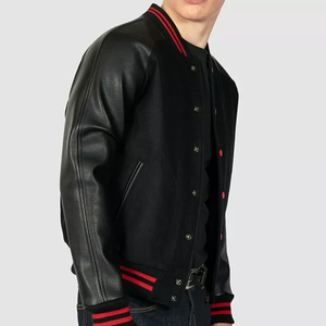 Customized Casual Men Streetwear Cool Varisty Men's Varsity <b>Jacket</b> University Bomber College <b>Jacket</b> for Men 2026 - Product Image 3