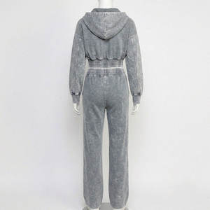 <b>Womens</b> <b>Sweatsuits</b> Casual Two Piece Sweatshirt and Pants Set Comfortable Everyday Sportswear Custom Apparel Wholesale Bulk - Product Image 6