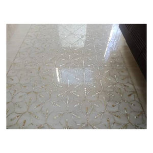 Carrelage Carré Antidérapant en Marbre Poli Blanc Naturel, Design Moderne, Écologique, pour Intérieur – Vente en Gros - Product Image 1