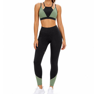 Nouveauté : Ensemble de yoga personnalisé pour femmes, vêtements de yoga Pilates, vêtements de fitness, ensemble de yoga respirant à séchage rapide sans couture - Product Image 1