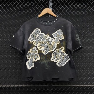 เสื้อยืดโอเวอร์ไซส์สไตล์วินเทจ พิมพ์ลายสีน้ำตาล ผ้าฝ้ายทรงหลวม สตรีทแวร์ เสื้อยืดกราฟิก ยูนิเซ็กซ์ เสื้อยืดสั่งทำ เสื้อยืดแบบกำหนดเอง - Product Image 2