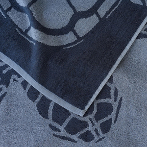 Serviette de plage de luxe en coton doux de haute qualité, couleur unie, grande taille, séchage rapide, légère, absorbante, pour les voyages d'été - Product Image 3