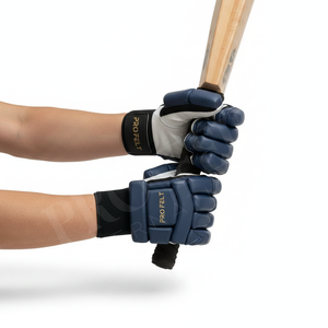 Accepted Private Label Cricket Batting <b>Gloves</b> for Men and Youth Durable PU Leather Palm Full Finger Protection Breathable <b>Gloves</b> - Product Image 4