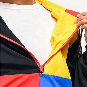 Chaqueta Cortavientos de Invierno para Hombre, Estilo Urbano, con Capucha y Cierre, Ligera, para Exteriores, con Logotipo Personalizado del Fabricante - Product Image 2