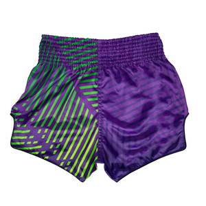 Pantalones Cortos Negros de MMA para Hombre con Estampado de Llamas Rojas, Secado Rápido, Poliéster, Ropa de Artes Marciales, Corte Regular, Talla Adulto - Product Image 6