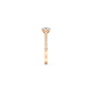 Bague REYES en diamant de laboratoire HPHT CVD taille princesse de 1,39 carat en or massif 14K 18K, certifiée IGI, bijoux de soirée pour femmes - Product Image 5