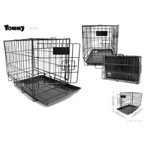 Jaula para mascotas Yommy de 97x57x63cm, plegable, con bandeja, para uso en interiores y exteriores. - Product Image 3