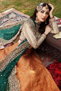 8. Robes de soirée élégantes pour femmes, tenues de mariage pakistanaises, brodées, ensemble 3 pièces, taille et couleurs personnalisées, mode traditionnelle - Product Image 3