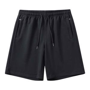 Shorts d'été pour homme, coupe classique, 100% coton et polyester, avec poches latérales, taille mi-haute, cordon de serrage à la taille, en vente - Product Image 3