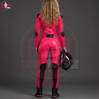 Dernières combinaisons de course de moto en cuir rose monopièces haute performance, du meilleur fournisseur au meilleur prix