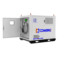 Station de recharge mobile BESS 160 kWh sans entretien pour véhicules électriques, alimentation longue durée pour chantiers, 400V/230V AC et recharge DC fiable, Plug & Play