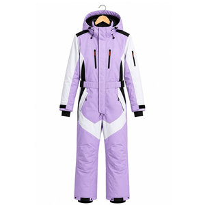 Traje de Nieve de una Pieza para Hombre, Impermeable, Transpirable, Cortavientos, Ropa de Invierno para Snowboard, Fabricación Personalizada - Product Image 1