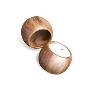 Ensemble de bougeoirs de luxe en cuivre martelé avec base en ardoise noire, élégant récipient métallique pour bougies chauffe-plat, pour Spa, Hôtel, Skies Trader 2026 - Product Image 6