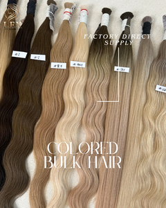 Cabello Virgen Vietnamita 100% de Fábrica Lexhair al por Mayor, Cabello a Granel Teñido de Primera Calidad, 100g - Product Image 3