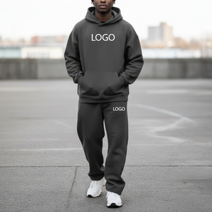 Nuevo Conjunto Deportivo de Moda en Color Sólido para Correr y Hacer Ejercicio, con Logotipo Personalizado Serigrafiado, para Hombre - Product Image 4