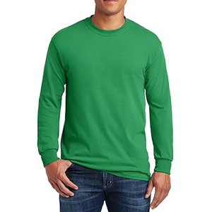 Camiseta de Manga Larga para Hombre, Tendencia 2026, con Logotipo Personalizado, Corte Ajustado, Transpirable, para Entrenamiento Deportivo - Product Image 1