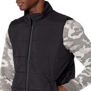Veste matelassée en duvet pour homme, vêtements d'hiver décontractés, veste d'automne rembourrée, veste imperméable pour homme, veste en polyester de style streetwear - Product Image 3