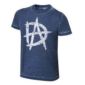 T-shirt respirant Bigwood Sports pour homme, 100 % coton tricoté, col rond, coupe classique, manches régulières, grammage lourd 180g, couleur unie, style Hip Hop - Product Image 1