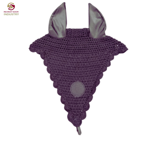 Produits d'équitation de haute qualité : Bonnets anti-mouches pour chevaux, voiles confortables et élégants pour l'équitation, disponibles dans toutes les couleurs - Product Image 6