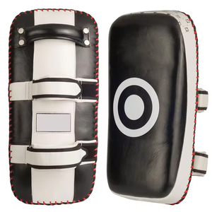 Almohadillas Tailandesas de Alta Calidad para Kickboxing y Entrenamiento de MMA, Diseño Curvo, Absorbentes de Impactos, con Soporte de Brazo de Velcro Resistente - Product Image 5