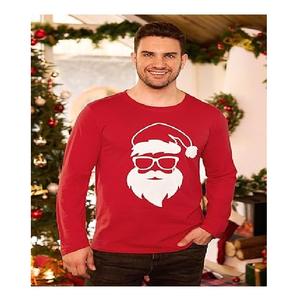 Whole sale cheap plain Men's Fashionable print O Neck <b>T</b> <b>Shirts</b> Stylish Casual Long Sleeve <b>T</b> <b>Shirts</b> For Men From Bangladesh - Product Image 2