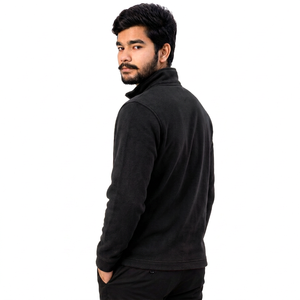 Wholesale <b>Half</b> <b>Zip</b> <b>Sweatshirt</b> Factory Loopback French Terry <b>Sweatshirt</b> Luxury Fashion <b>Half</b> <b>Zip</b> <b>Sweatshirt</b> - Product Image 5