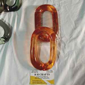 Cadena de Eslabones de Resina de Moda, la Más Vendida, Personalizable, en Tamaño Muy Grande y con Eslabones Transparentes - Product Image 6