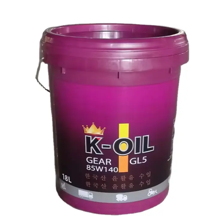 K-olio GL-5 cambio 80 w90/85 w140 olio di trasmissione e prezzo di fabbrica per macchine edili in Vietnam