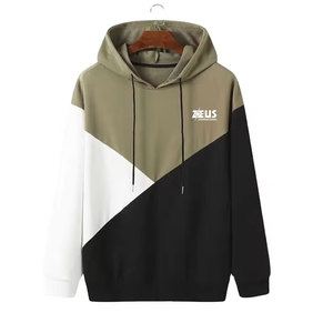 Sweat-shirts oversize pour hommes en tissu doux, mélange de coton, pour un style streetwear décontracté - Product Image 1