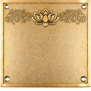 Plaque de porte personnalisée en laiton, plaque d'adresse gravée, panneau de bienvenue décoratif, plaque de porte d'entrée en métal artisanal - Product Image 5