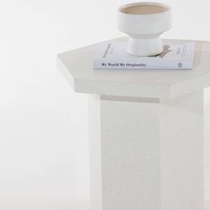 Mesa Auxiliar de Microconcreto Vandana Sierra Orion, Diseño de Muebles Modernos y Minimalistas - Product Image 5