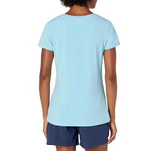 เสื้อยืดสตรีทรงสลิมฟิต สไตล์สตรีทแวร์ ผ้าฝ้ายลำลอง แขนสั้น 100% ผ้าฝ้าย เสื้อยืดไซส์ใหญ่สำหรับฤดูร้อนสำหรับผู้หญิง - Product Image 4