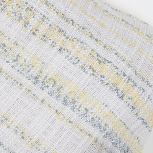 Hand Loom Woven Off White and Yellow Textured Boho Fringe <b>Cushion</b> <b>Cover</b> Handmade Decorative Pillow Case for Sofa Bedroom Living - Product Image 4