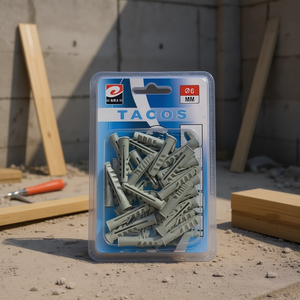 TACOS Tubo de Expansión de Plástico de 6 mm para Materiales de Construcción - Product Image 3