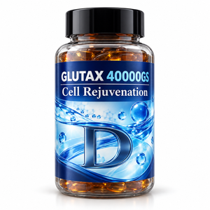 Gélules de glutathion à marque privée OEM, formule de rajeunissement cellulaire, complément alimentaire pour la santé de la peau, formule personnalisée, logo personnalisé - Product Image 1