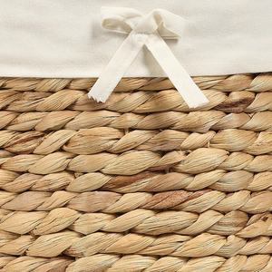 Juego de 2 cestas de almacenamiento de agua de Jacinto, organizador de ropa decorativo para el hogar, venta al por mayor de Vietnam - Product Image 2