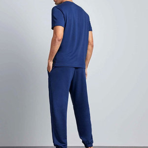 Ensemble de survêtement sport décontracté entièrement personnalisé 2026 – Hoodie simple de créateur et pantalon droit à cordon de serrage – Lot de 2 pièces - Product Image 2