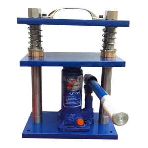 Prensa Hidráulica Azul de Hierro con Capacidad de 3000 kg, Mango Ajustable, 2 y 4 Varillas para Herramientas de Joyería - Product Image 2