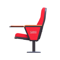 Vente en gros EVO1203B Chaises pliables pour auditorium éducatif avec tablette d'écriture pour les salles de conférence scolaires Bâtiments de bureaux