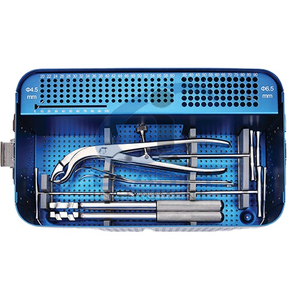 Ensemble d'instruments chirurgicaux dentaires ergonomiques 2026 en acier inoxydable, outils manuels, étui bleu, Classe I, certifié CE, CLASTY INSTRUMENTS - Product Image 3