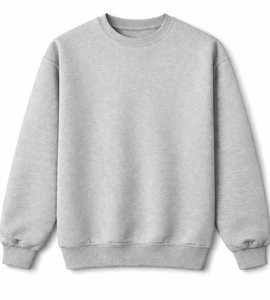 Sweat-shirt d'hiver 100 % coton, coupe-vent, avec impression par décoloration, broderie 3D et finition délavée - Product Image 6