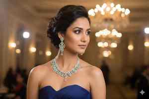 Conjunto de collar de latón de alta calidad con acabado antiguo para festivales y regalos, disponible para la venta. - Product Image 2