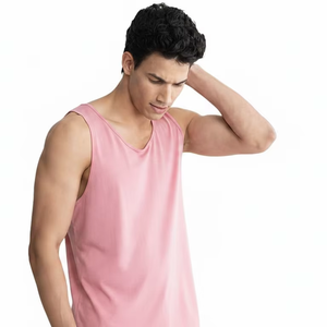 Summer Fitness Sports Workout Neck Sleeveless Vest <b>Crop</b> Gym <b>Men</b> Muscle Tank <b>Top</b> <b>Men's</b> Clothing Custom <b>Men</b> tank <b>Top</b> - Product Image 5