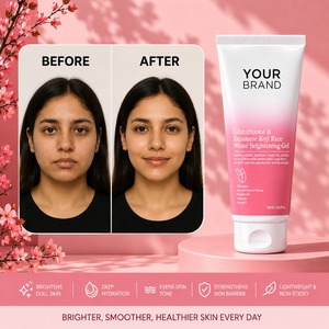 Gel Facial Iluminador de Marca Privada OEM para una Piel Radiante, Reducción de Manchas Oscuras y Cuidado para un Tono de Piel Uniforme - Product Image 2