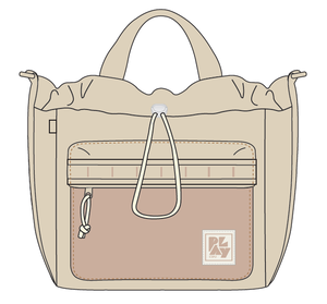 CIPU_PLAY กระเป๋าไนลอนน้ำหนักเบา กันน้ำได้ 2 ทาง สำหรับทุกเพศ ความจุ 2-2.9 ลิตร - Product Image 1