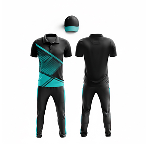 Uniforme de Críquet Sublimado Personalizado para Clubes |   Uniforme Completo de Cricket para Hombres, Mujeres y Jóvenes, Camiseta Polo y Pantalones, OEM - Product Image 5