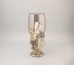 Lanterne cylindrique dorée Garden Glow avec design en maille pour la décoration de la maison, luminaire suspendu en métal durable - Product Image 4