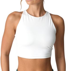 Custom Wholesale Women High Neck Crop Tank <b>Top</b> OEM ODM Manufacturer Sleeveless Workout <b>Top</b> Slim Fit Yoga Activewear - Product Image 5