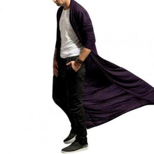 50% Hot Simple Solid Color Long Sleeve Men's Medium Coat Autumn Ankle Front <b>Cardigan</b> Women's <b>Sweaters</b> - Product Image 5